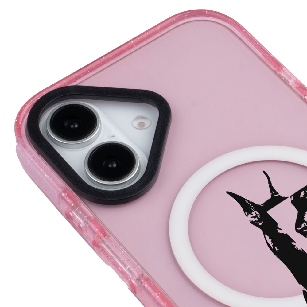 MagsafeliArtycaseSimliPembe