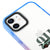 iPhone 12 Mini Call 911 Telefon Kılıfı - Artycase - Mavi Kırmızı