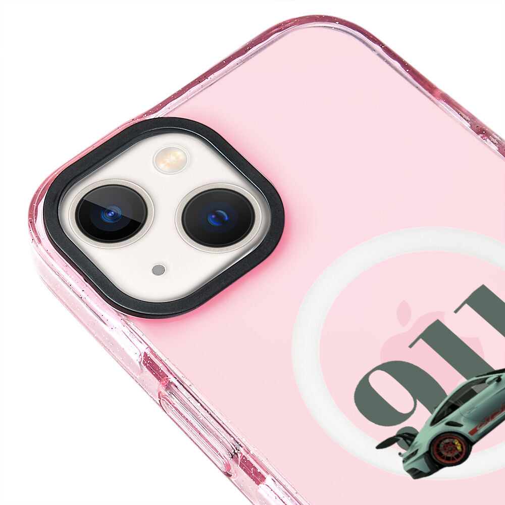 MagsafeliArtycaseSimliPembe