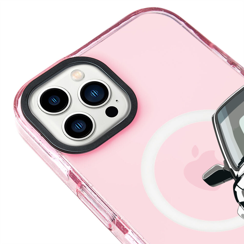 MagsafeliArtycaseSimliPembe