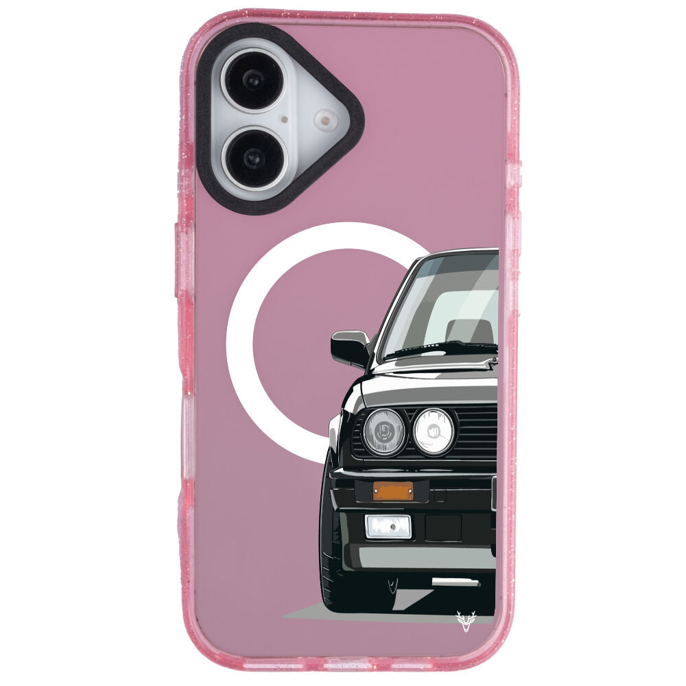 MagsafeliArtycaseSimliPembe