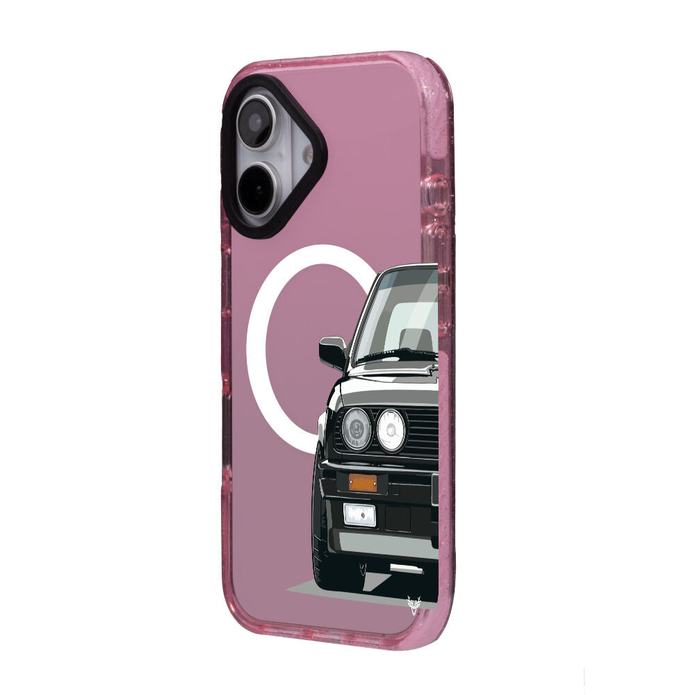 MagsafeliArtycaseSimliPembe