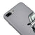 iPhone 7 Plus Selektör Telefon Kılıfı - Renkli Silikon - Gri