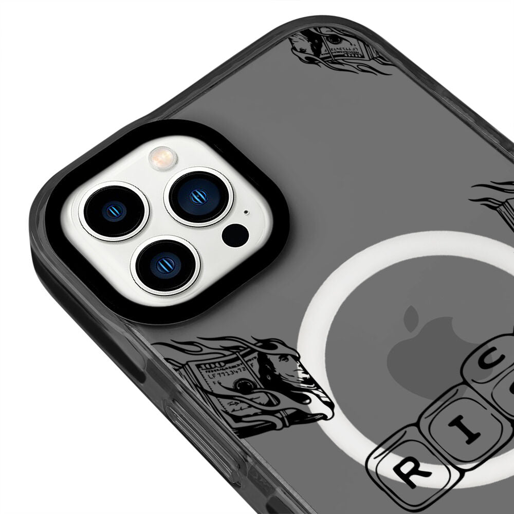 MagsafeliArtycaseCoolBlack