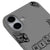 iPhone 16 Plus Rich and Risk Telefon Kılıfı - Renkli Silikon - Gri
