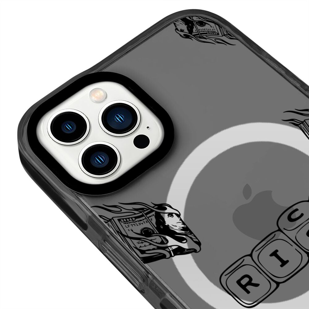 MagsafeliArtycaseCoolBlack
