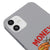 iPhone 12 Money Maker Telefon Kılıfı - Renkli Silikon - Gri