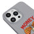 iPhone 13 Pro Money Maker Telefon Kılıfı - Renkli Silikon - Gri