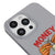 iPhone 13 Pro Max Money Maker Telefon Kılıfı - Renkli Silikon - Gri