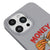 iPhone 14 Pro Money Maker Telefon Kılıfı - Renkli Silikon - Gri