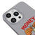 iPhone 14 Pro Max Money Maker Telefon Kılıfı - Renkli Silikon - Gri