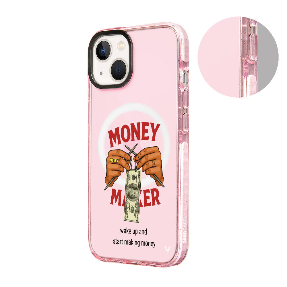 MagsafeliArtycaseSimliPembe