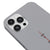 iPhone 12 Pro Tear Telefon Kılıfı - Renkli Silikon - Gri