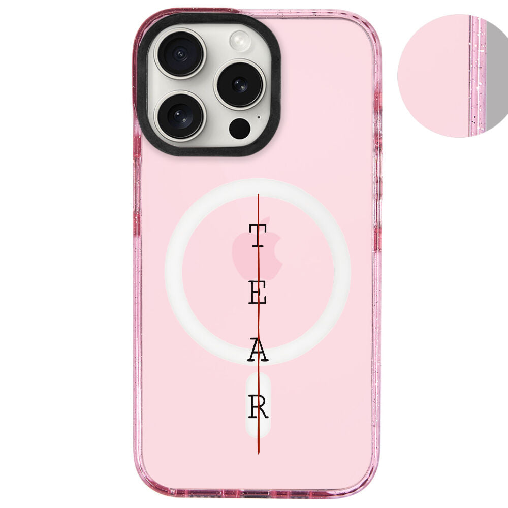 MagsafeliArtycaseSimliPembe