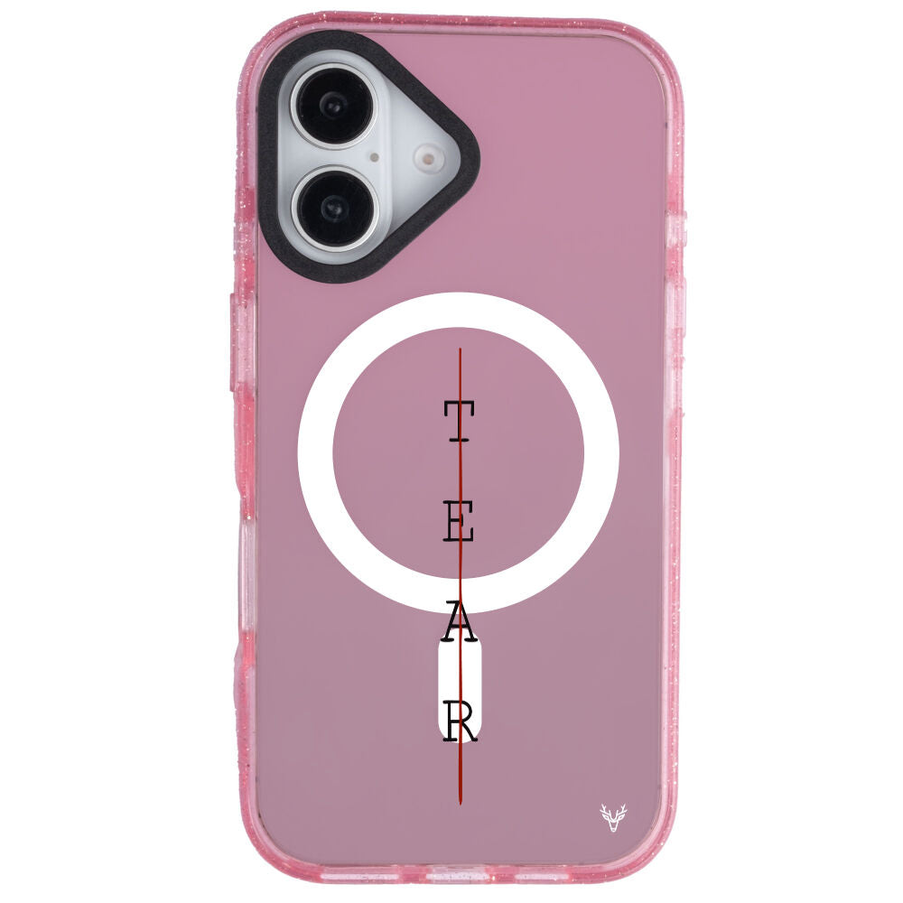 MagsafeliArtycaseSimliPembe