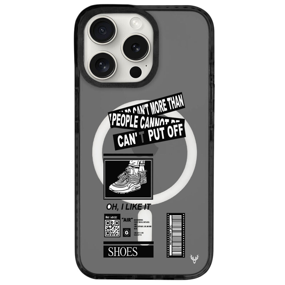 MagsafeliArtycaseCoolBlack