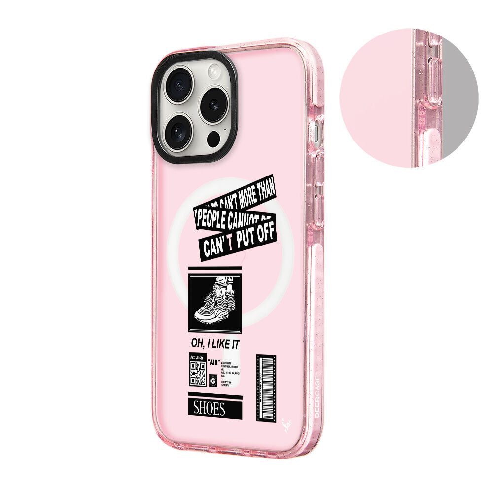 MagsafeliArtycaseSimliPembe