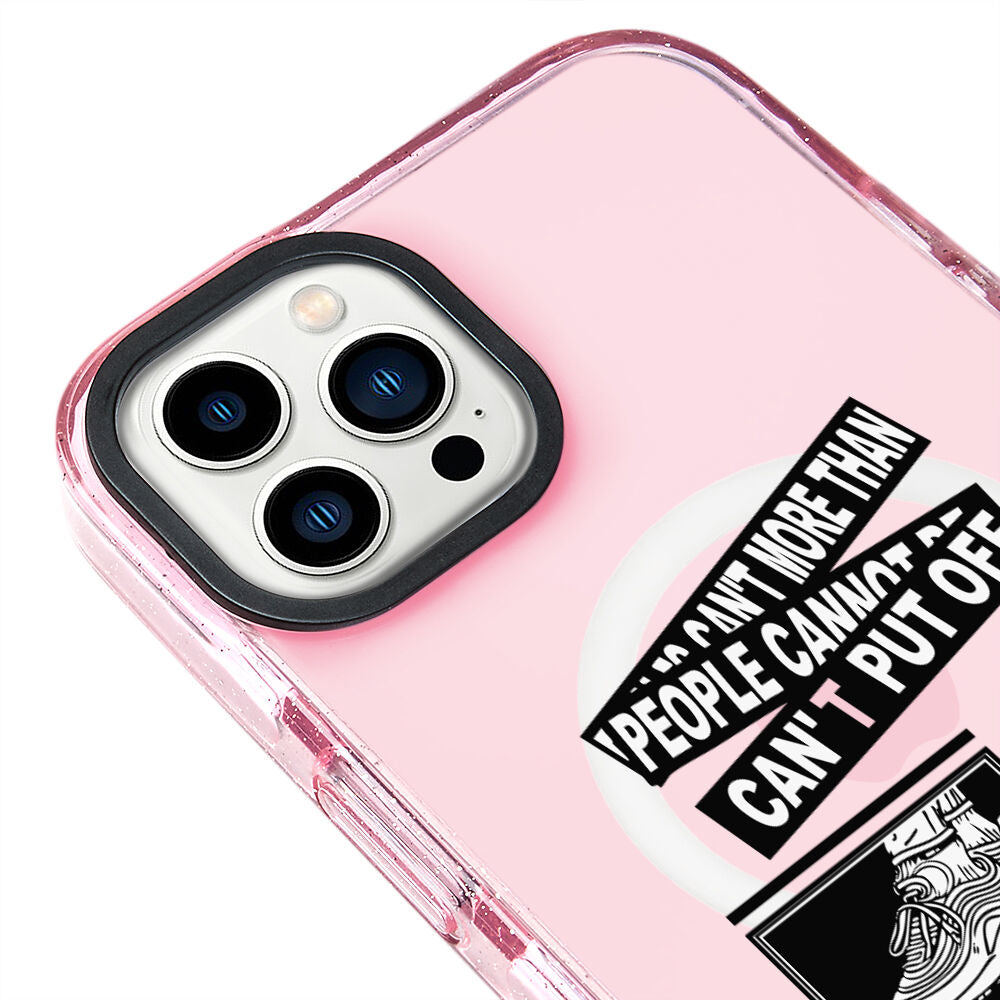 MagsafeliArtycaseSimliPembe