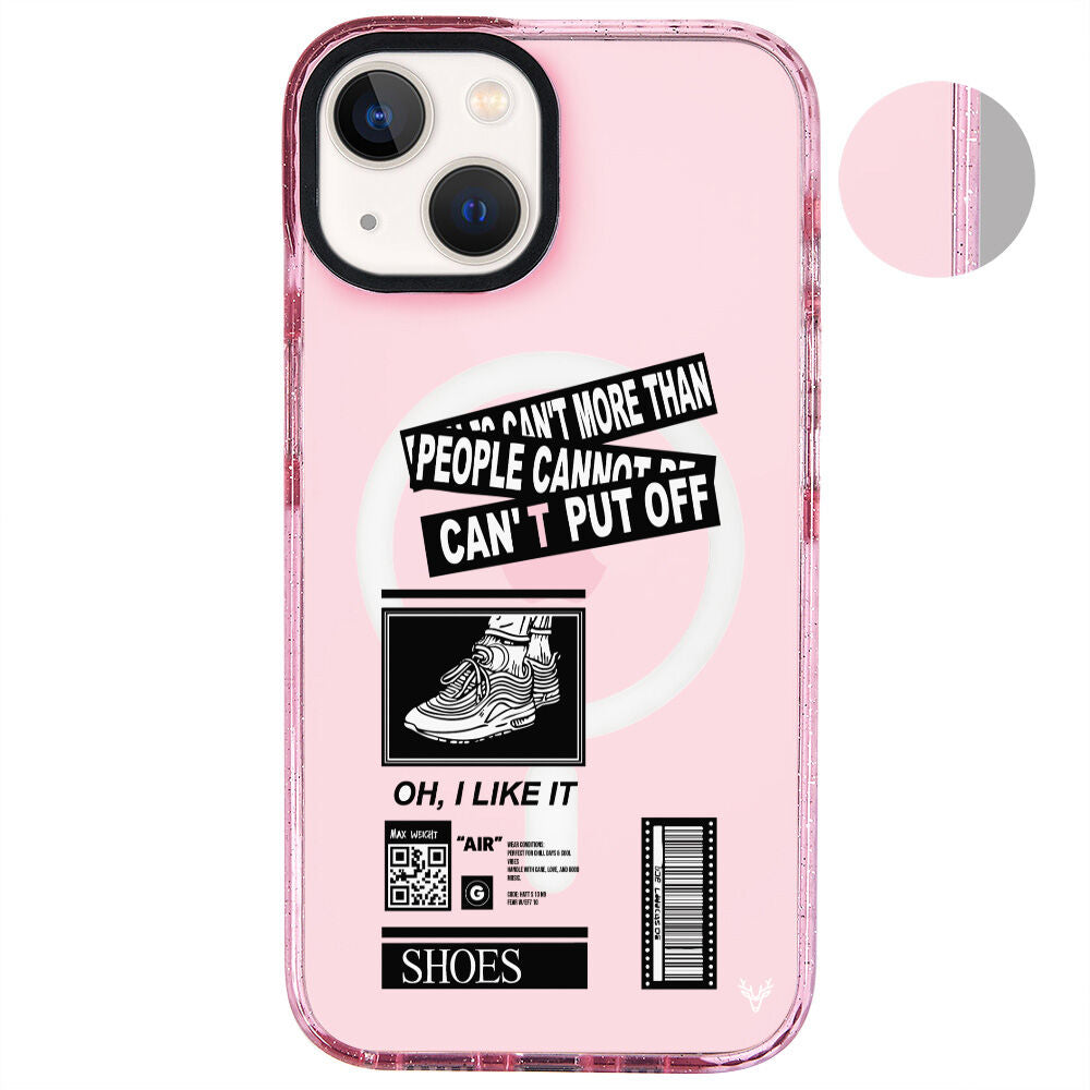 MagsafeliArtycaseSimliPembe