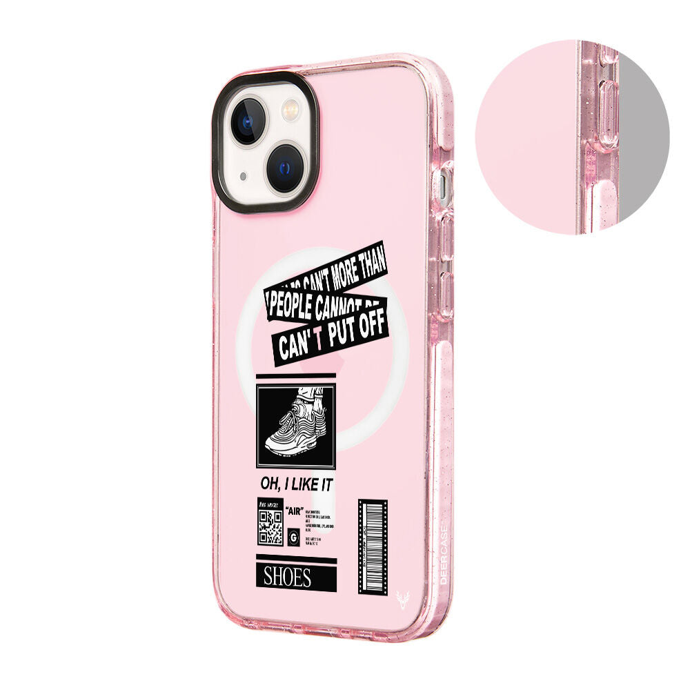 MagsafeliArtycaseSimliPembe