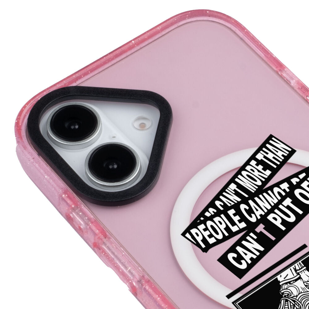 MagsafeliArtycaseSimliPembe
