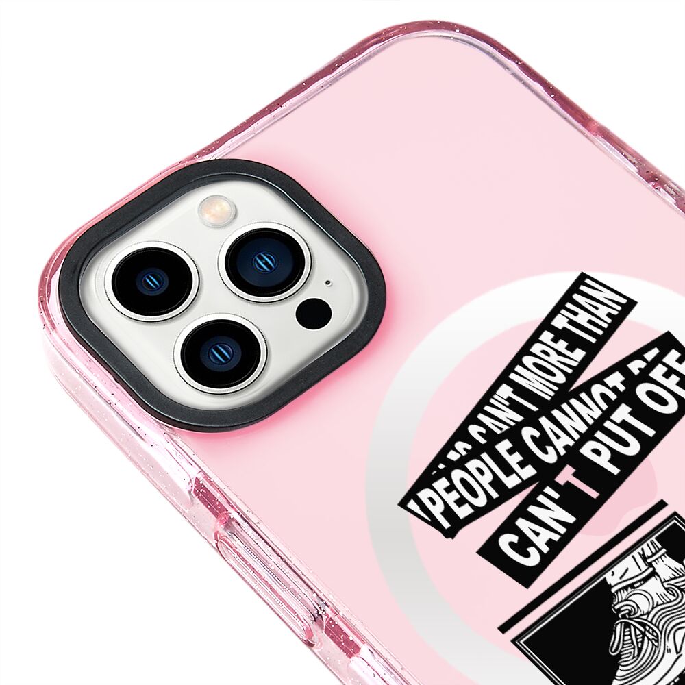 MagsafeliArtycaseSimliPembe