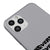 iPhone 11 Pro Nevermind Telefon Kılıfı - Renkli Silikon - Gri