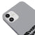 iPhone 12 Mini Nevermind Telefon Kılıfı - Renkli Silikon - Gri