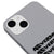 iPhone 15 Nevermind Telefon Kılıfı - Renkli Silikon - Gri