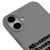 iPhone 16 Nevermind Telefon Kılıfı - Renkli Silikon - Gri