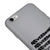 iPhone 6 PLus Nevermind Telefon Kılıfı - Renkli Silikon - Gri