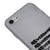iPhone 7 Nevermind Telefon Kılıfı - Renkli Silikon - Gri