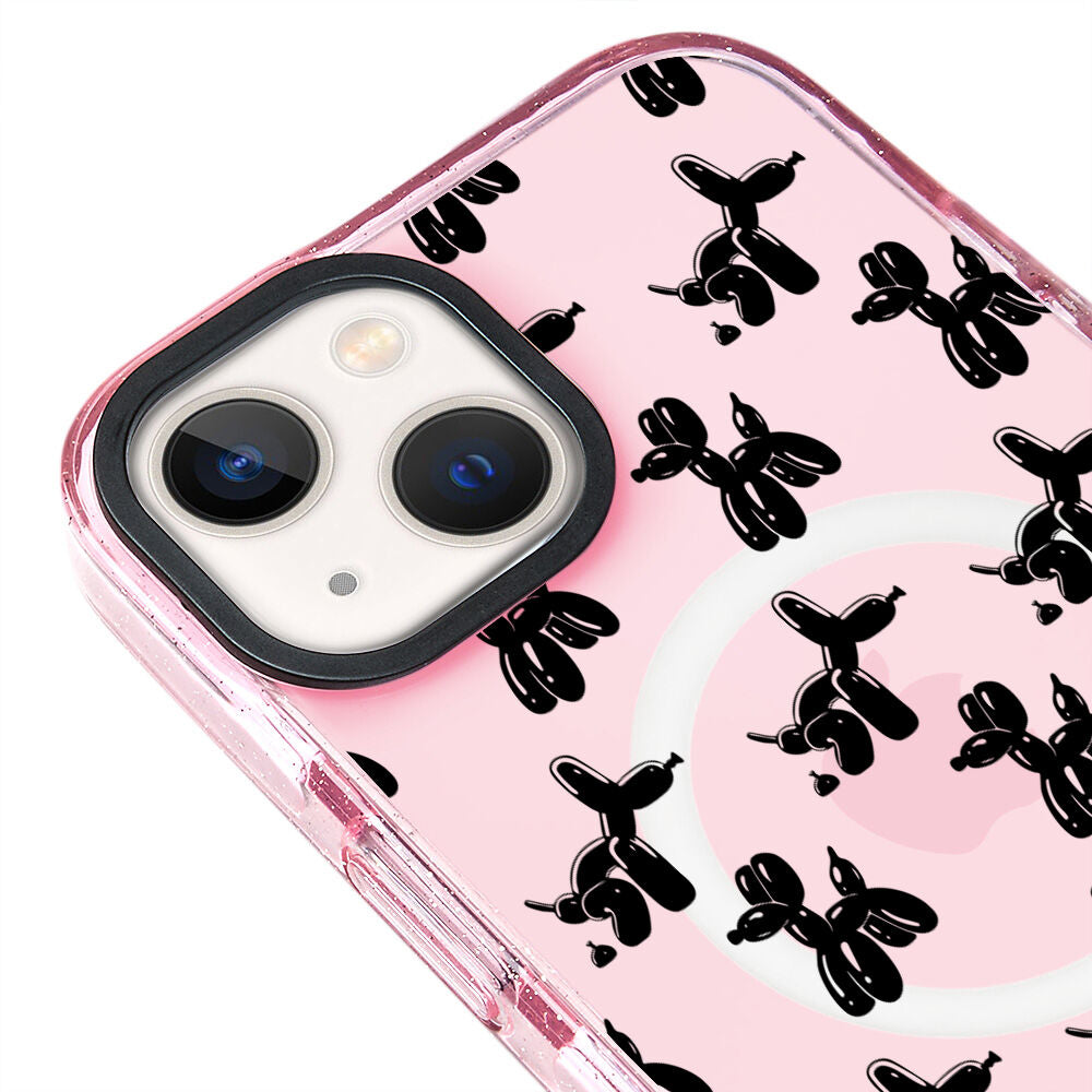 MagsafeliArtycaseSimliPembe