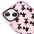 iPhone 14 Plus Balloon Dog Telefon Kılıfı - Artycase - Simli Pembe