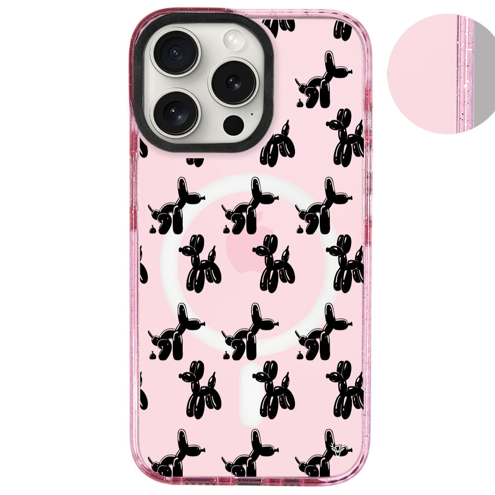 MagsafeliArtycaseSimliPembe