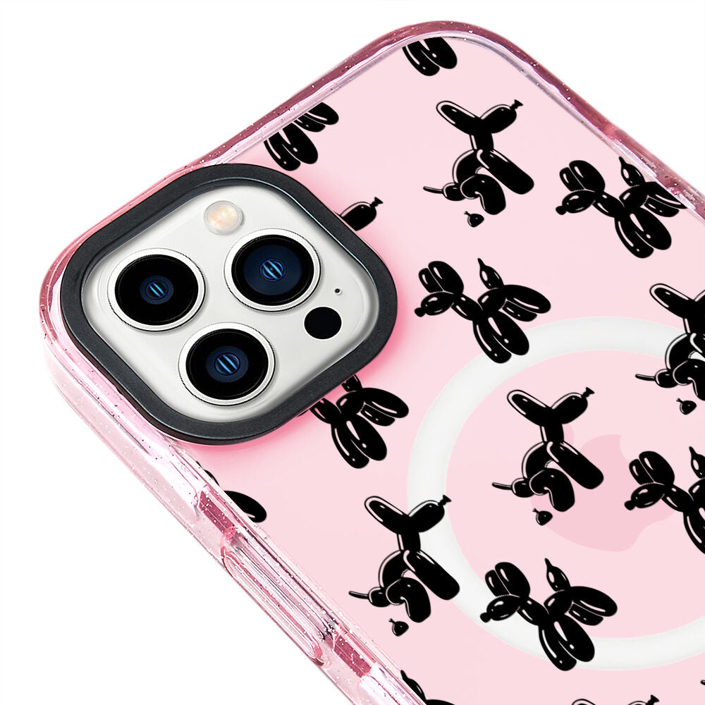 MagsafeliArtycaseSimliPembe