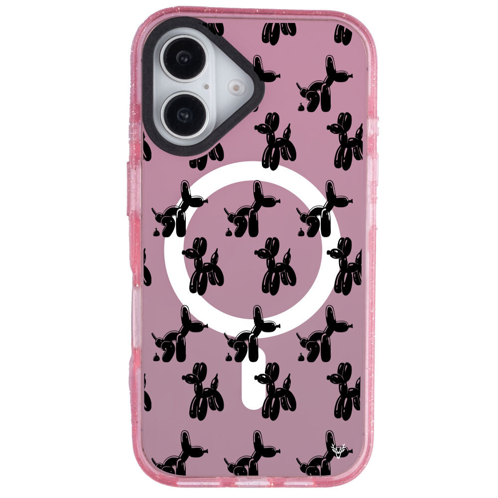 MagsafeliArtycaseSimliPembe