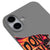 iPhone 16 Plus Dont Give Up Telefon Kılıfı - Renkli Silikon - Gri