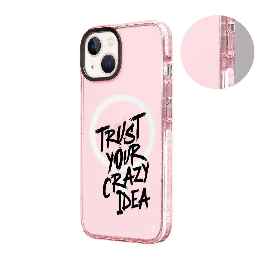 MagsafeliArtycaseSimliPembe