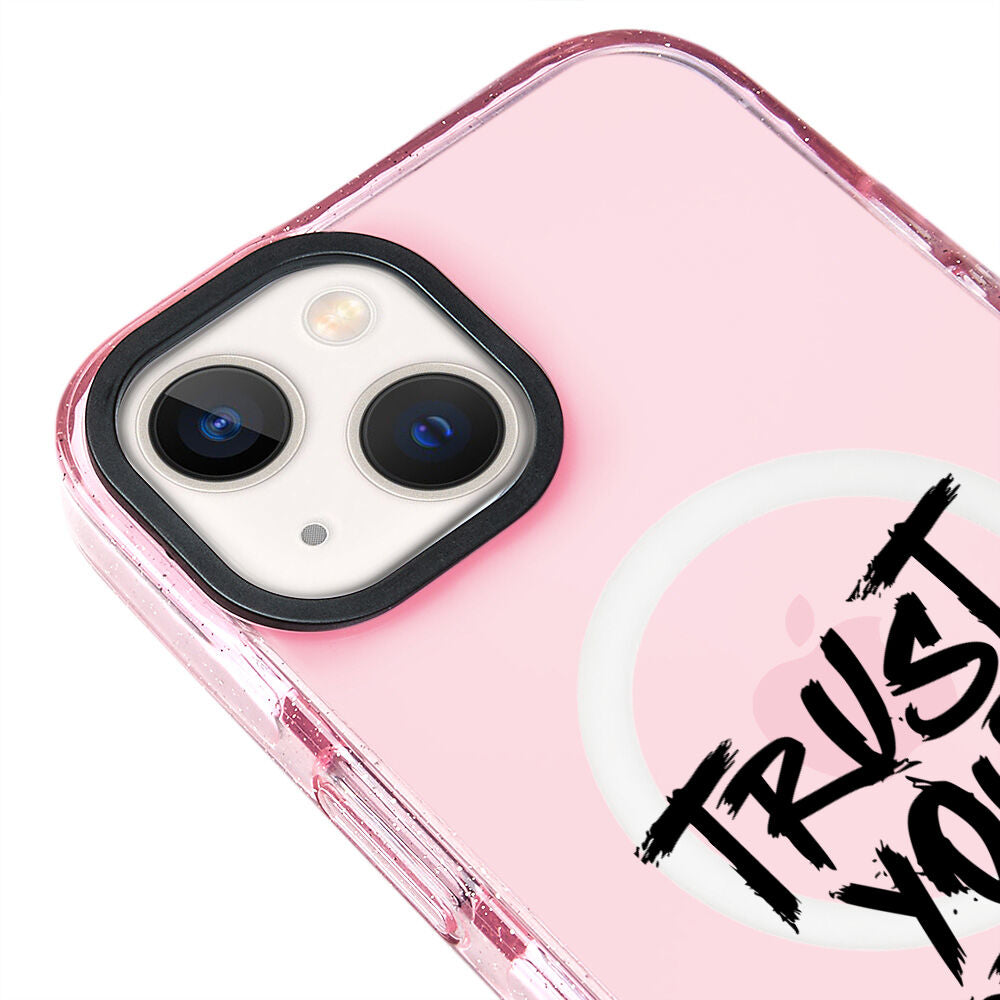 MagsafeliArtycaseSimliPembe