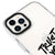 iPhone 13 Pro Crazy Idea Telefon Kılıfı - Artycase - Beyaz