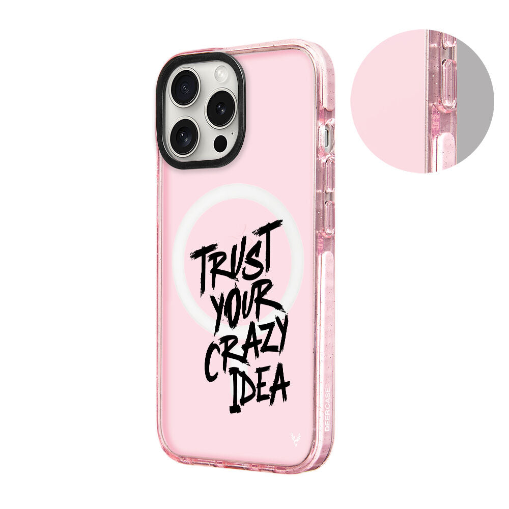 MagsafeliArtycaseSimliPembe