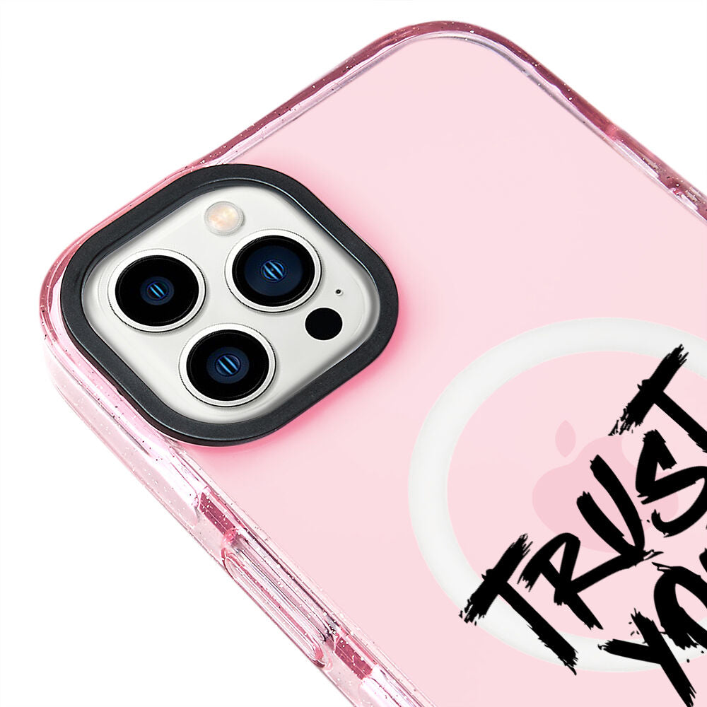 MagsafeliArtycaseSimliPembe