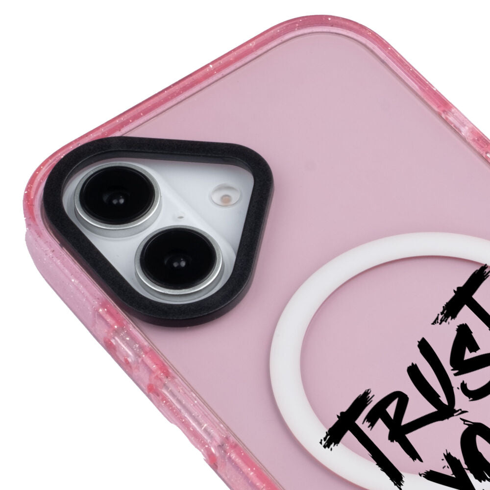 MagsafeliArtycaseSimliPembe