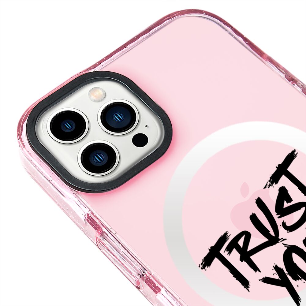 MagsafeliArtycaseSimliPembe
