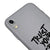 iPhone XR Crazy Idea Telefon Kılıfı - Renkli Silikon - Gri