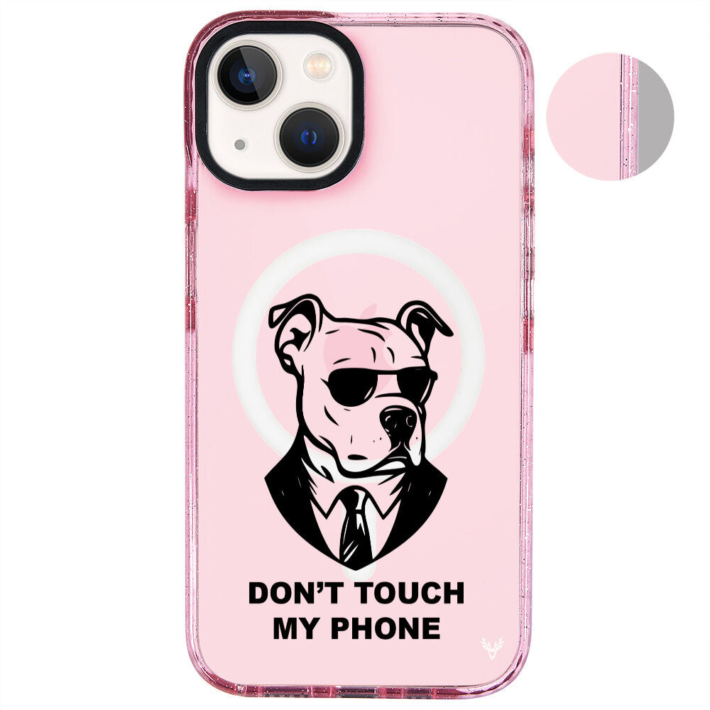 MagsafeliArtycaseSimliPembe