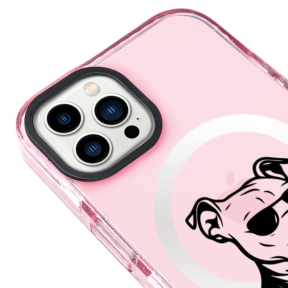 MagsafeliArtycaseSimliPembe