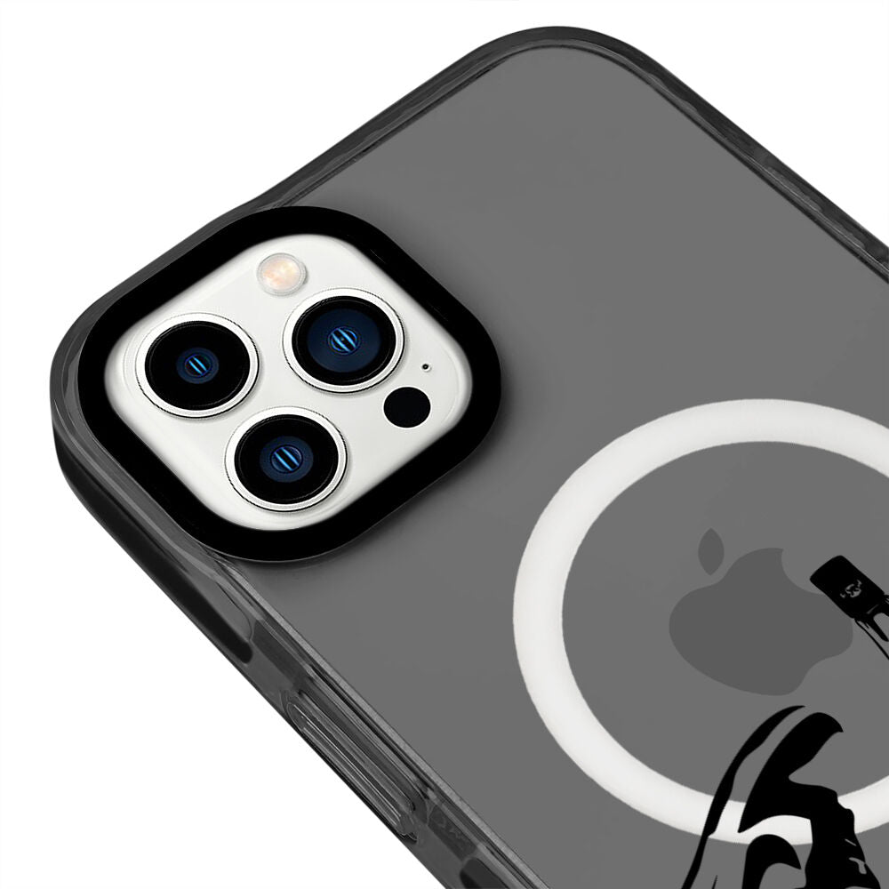 MagsafeliArtycaseCoolBlack
