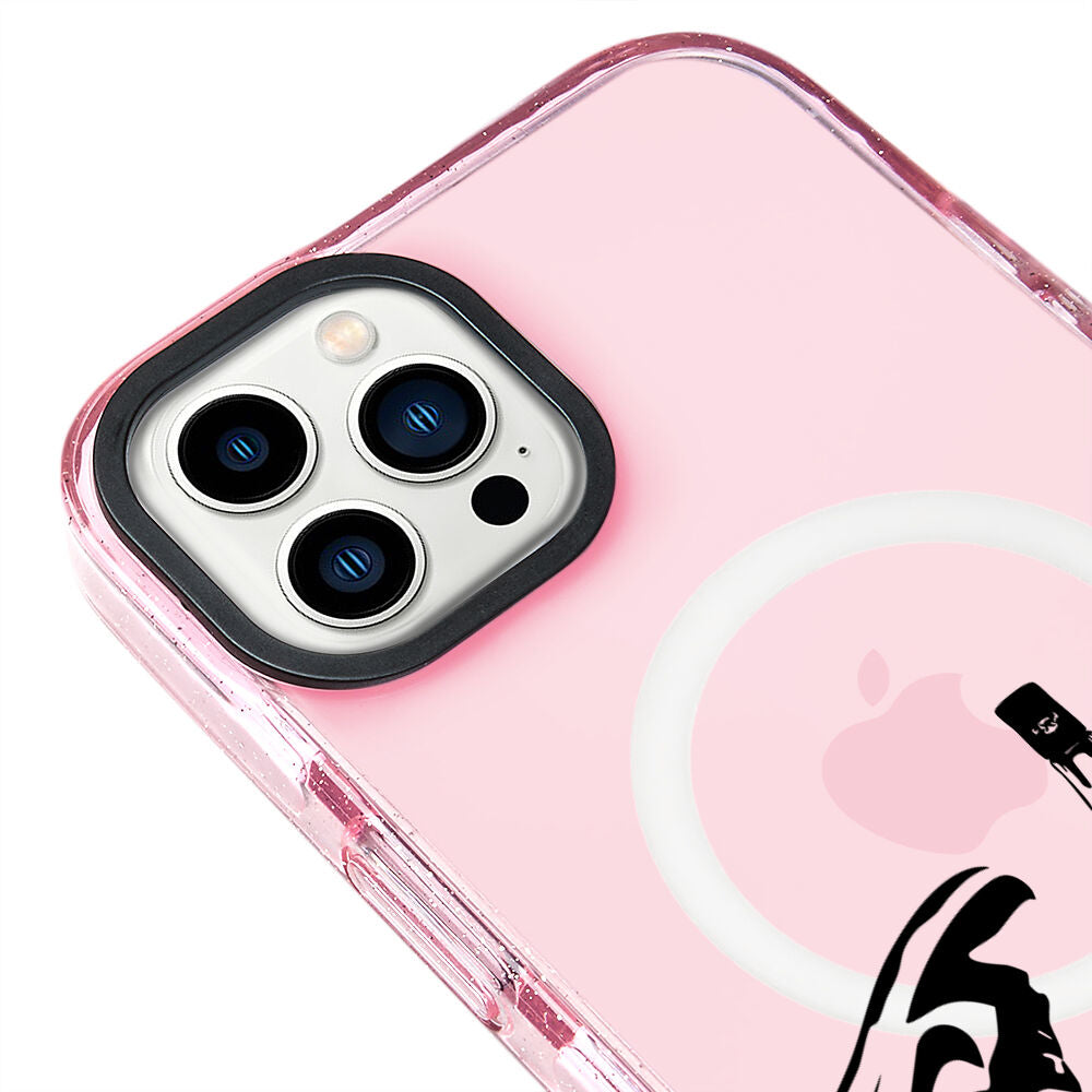 MagsafeliArtycaseSimliPembe